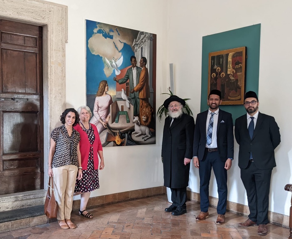 Una delegació de la “Germandat Jueva-Musulmana” visita la Comunitat de Sant'Egidio
